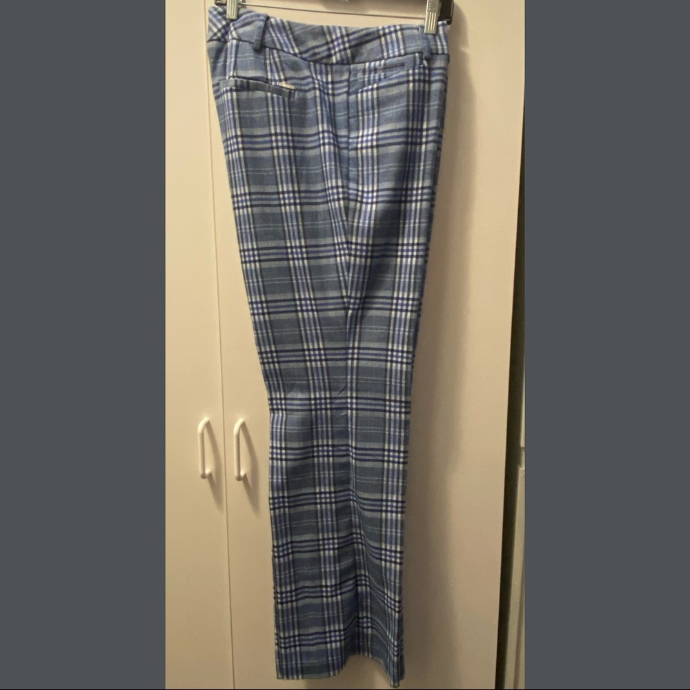 NY&Co plaid trousers